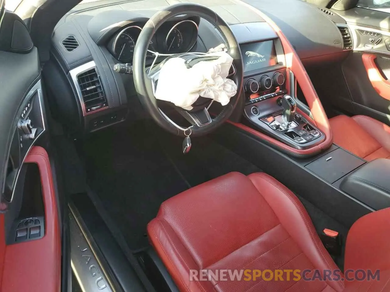 8 fotografías del automóvil dañado SAJDD5GX9LCK67681 JAGUAR F-TYPE 2020