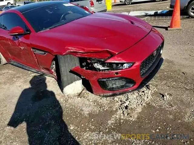 11 fotografías del automóvil dañado SAJD51FE1MCK73529 JAGUAR F-TYPE 2021