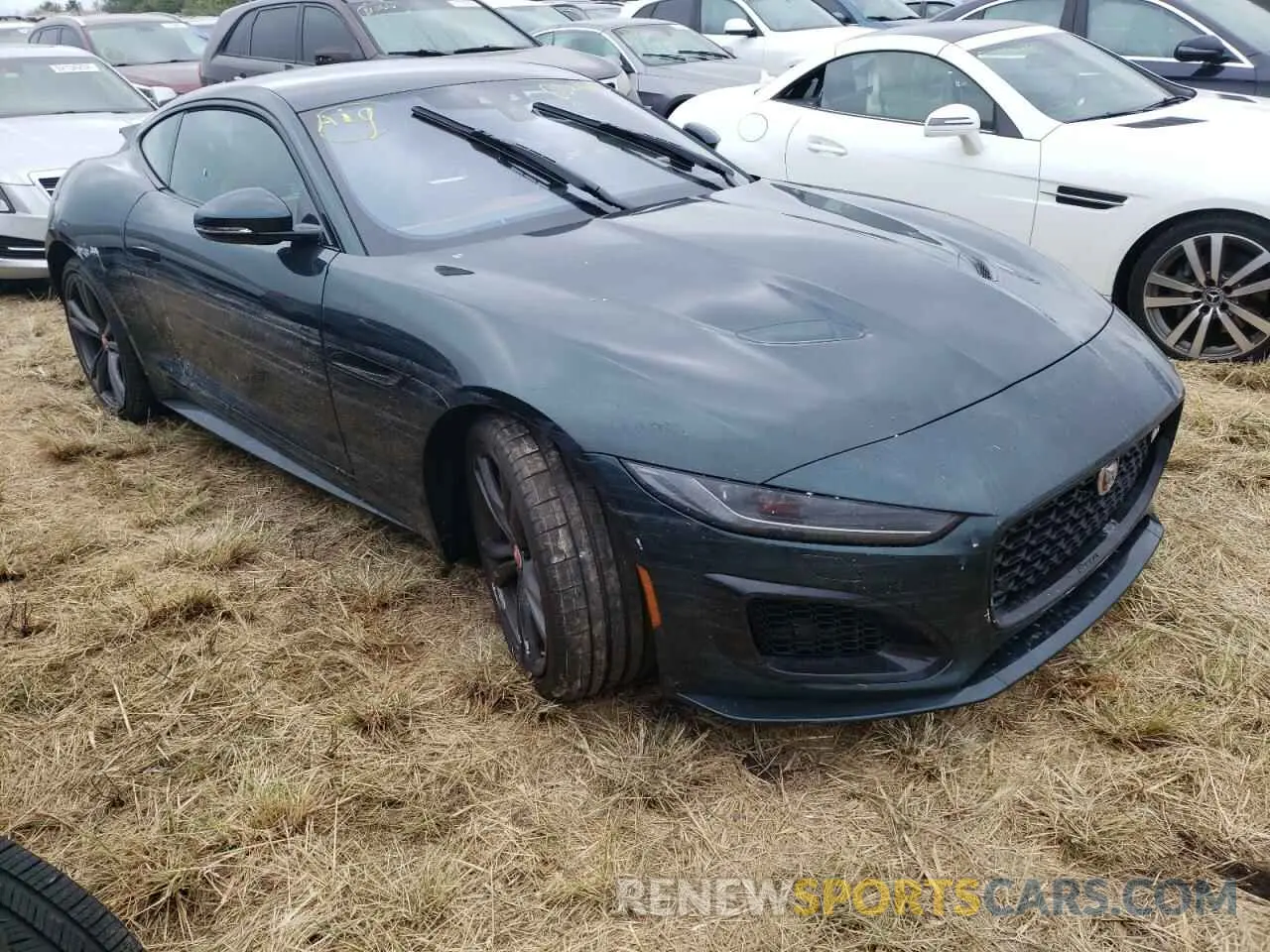 1 fotografías del automóvil dañado SAJD51FE2MCK75323 JAGUAR F-TYPE 2021