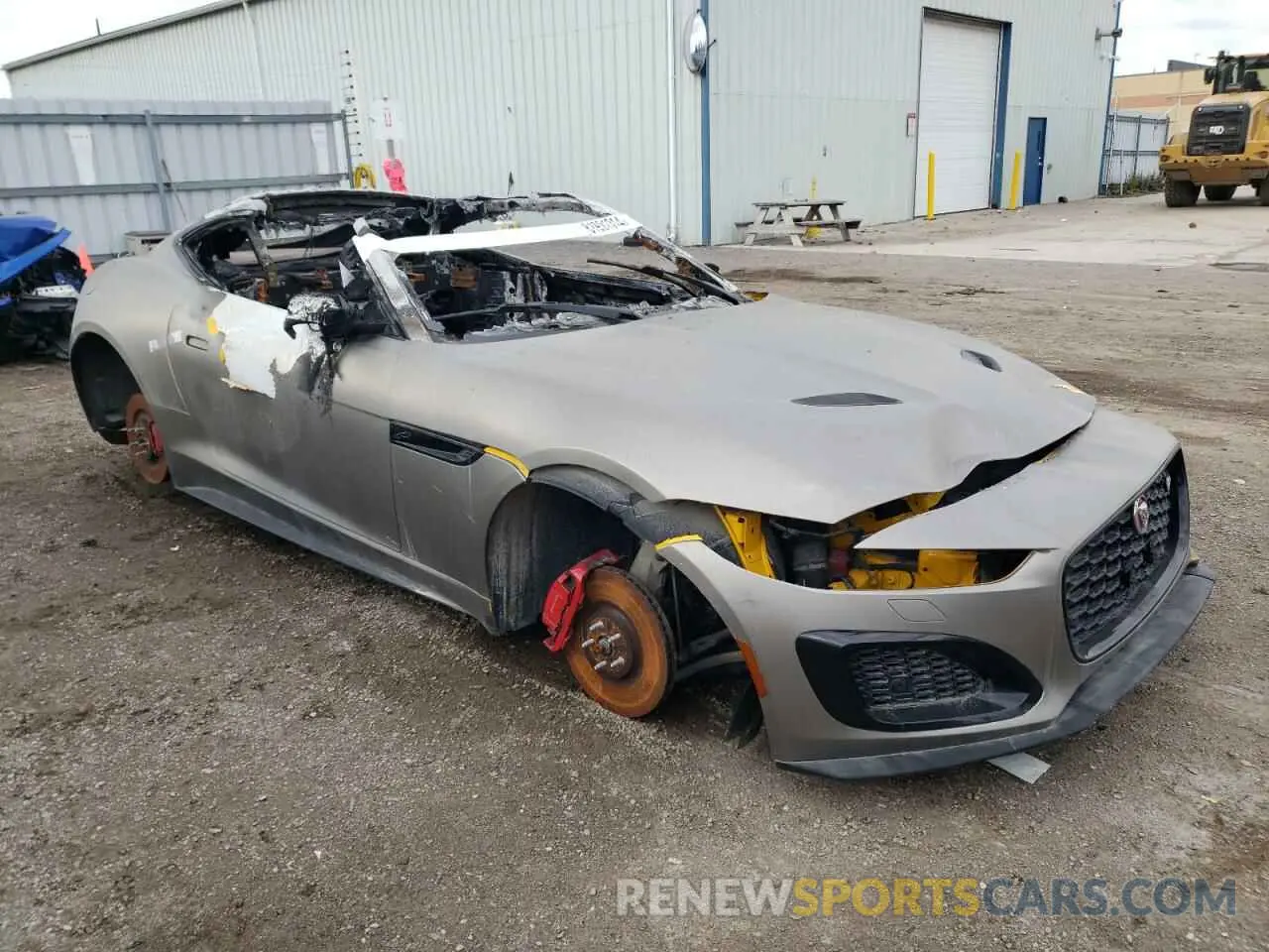4 fotografías del automóvil dañado SAJD51FE3MCK70387 JAGUAR F-TYPE 2021