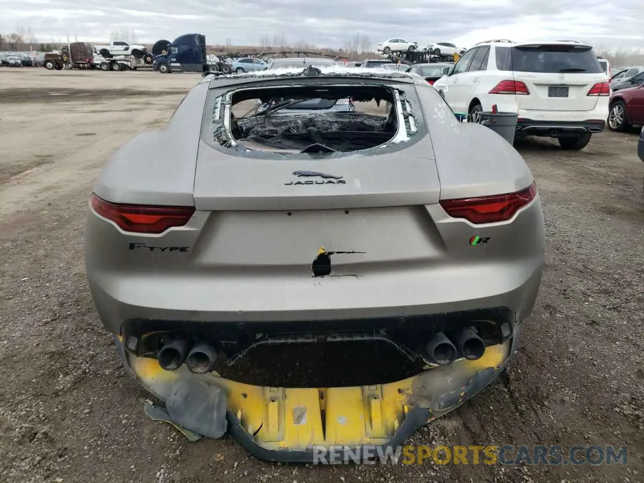 6 fotografías del automóvil dañado SAJD51FE3MCK70387 JAGUAR F-TYPE 2021