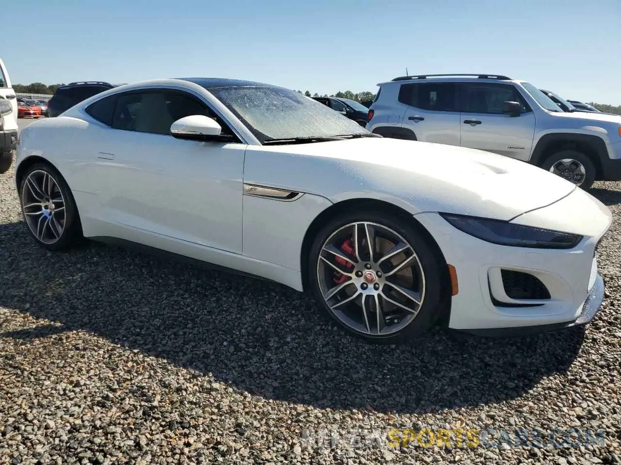 4 fotografías del automóvil dañado SAJD81FV3MCK73006 JAGUAR F-TYPE 2021
