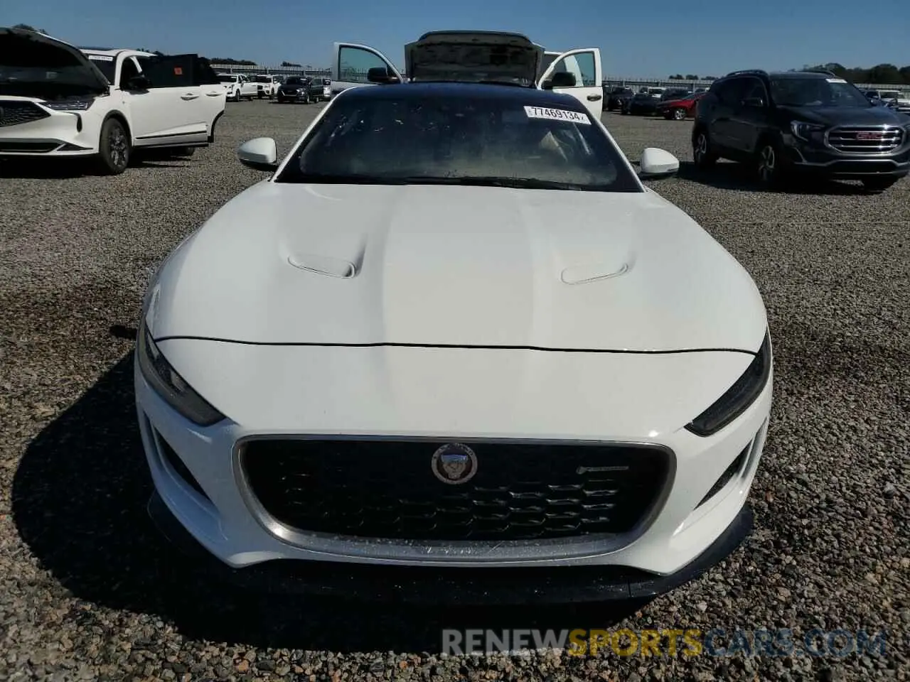 5 fotografías del automóvil dañado SAJD81FV3MCK73006 JAGUAR F-TYPE 2021