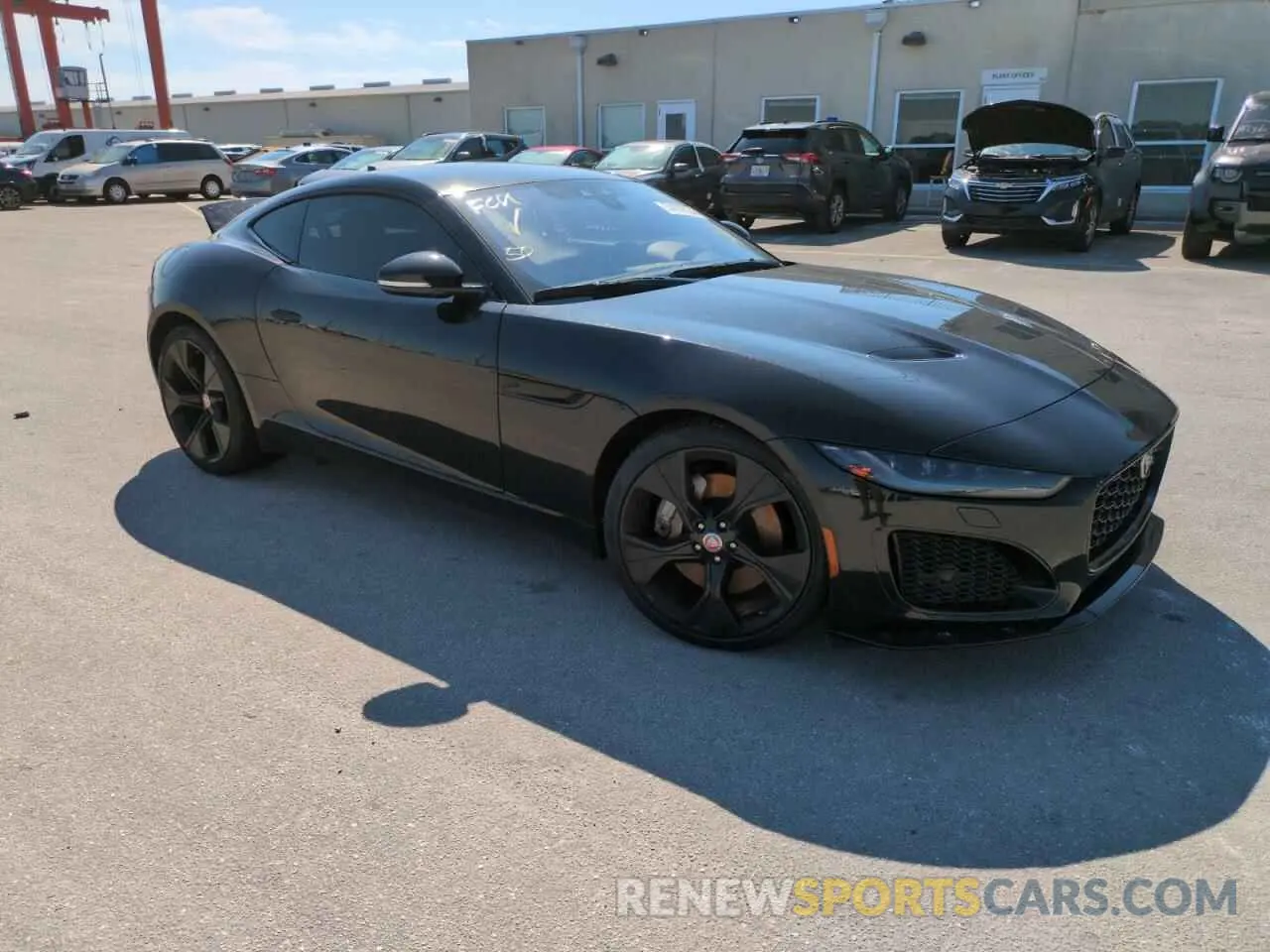 4 fotografías del automóvil dañado SAJDD1GX1MCK76028 JAGUAR F-TYPE 2021