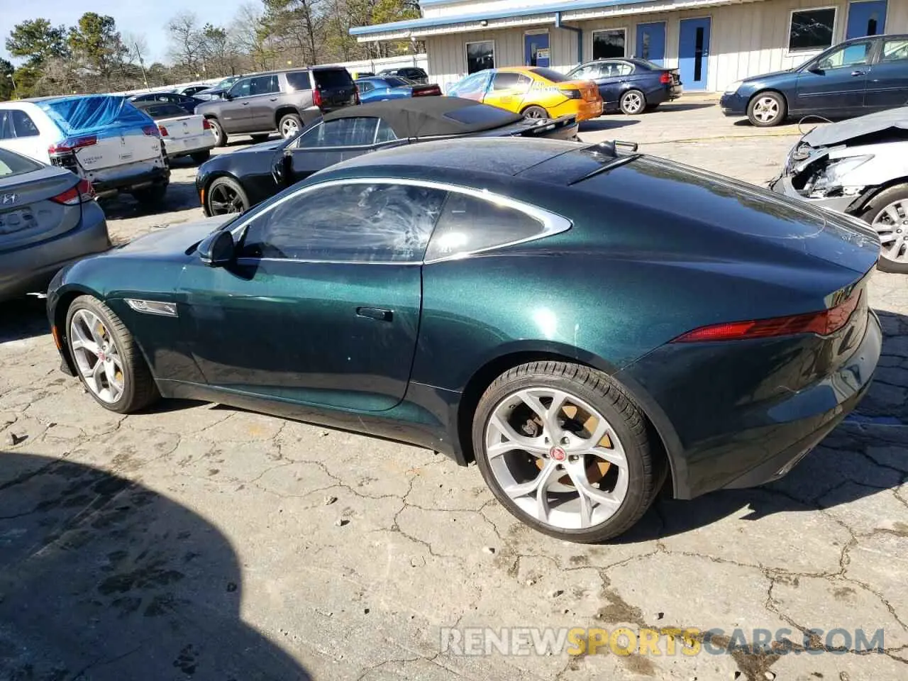 2 fotografías del automóvil dañado SAJDD1GX5MCK76064 JAGUAR F-TYPE 2021