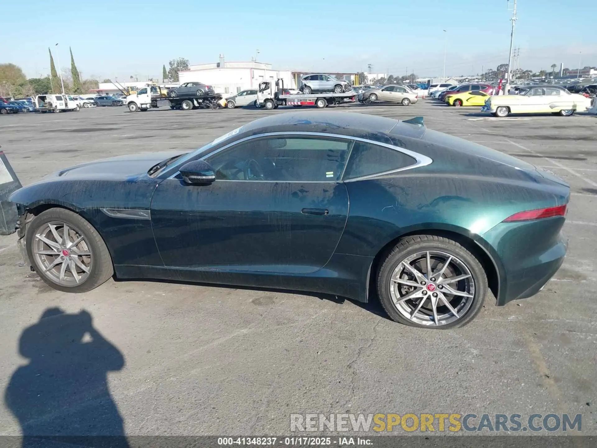 15 fotografías del automóvil dañado SAJDD1GX7MCK72033 JAGUAR F-TYPE 2021