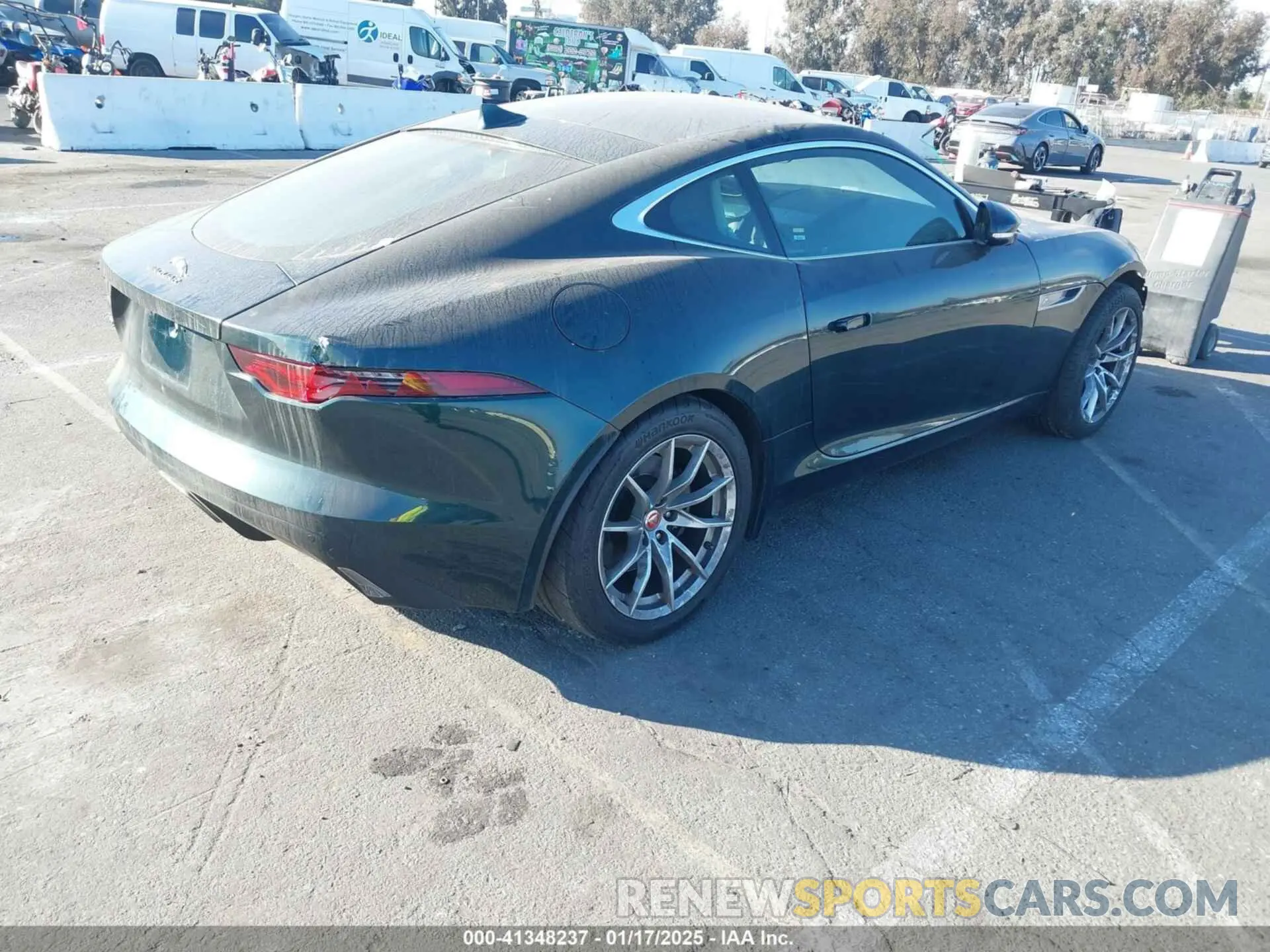 4 fotografías del automóvil dañado SAJDD1GX7MCK72033 JAGUAR F-TYPE 2021