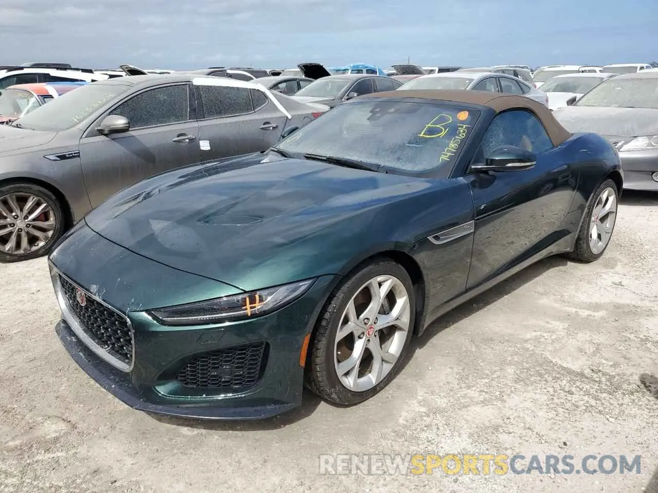 1 fotografías del automóvil dañado SAJDD5GX3MCK75423 JAGUAR F-TYPE 2021