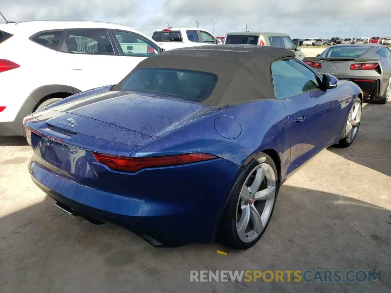 4 fotografías del automóvil dañado SAJDD5GX5MCK75150 JAGUAR F-TYPE 2021