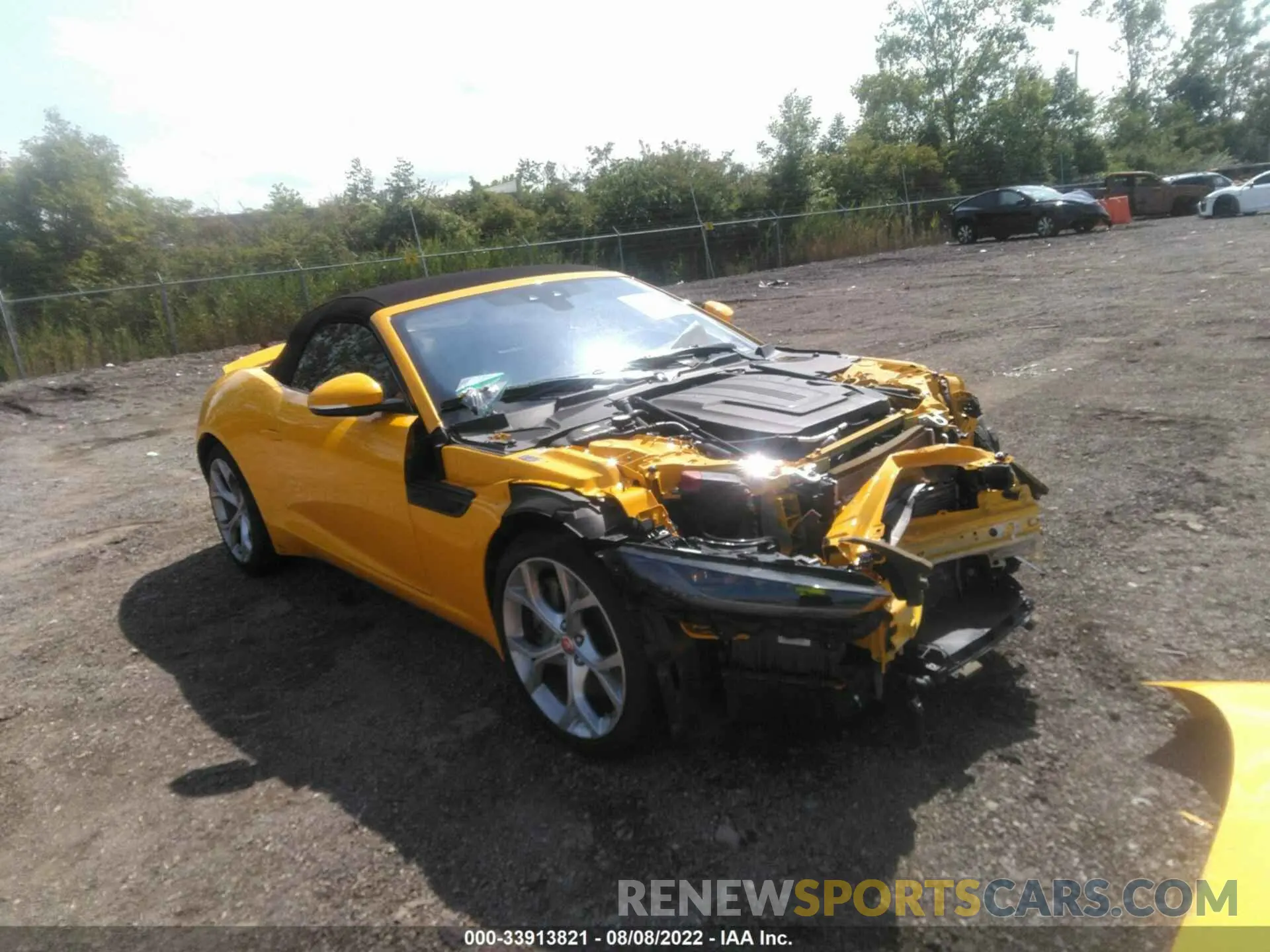 1 fotografías del automóvil dañado SAJDD5GX5MCK75990 JAGUAR F-TYPE 2021