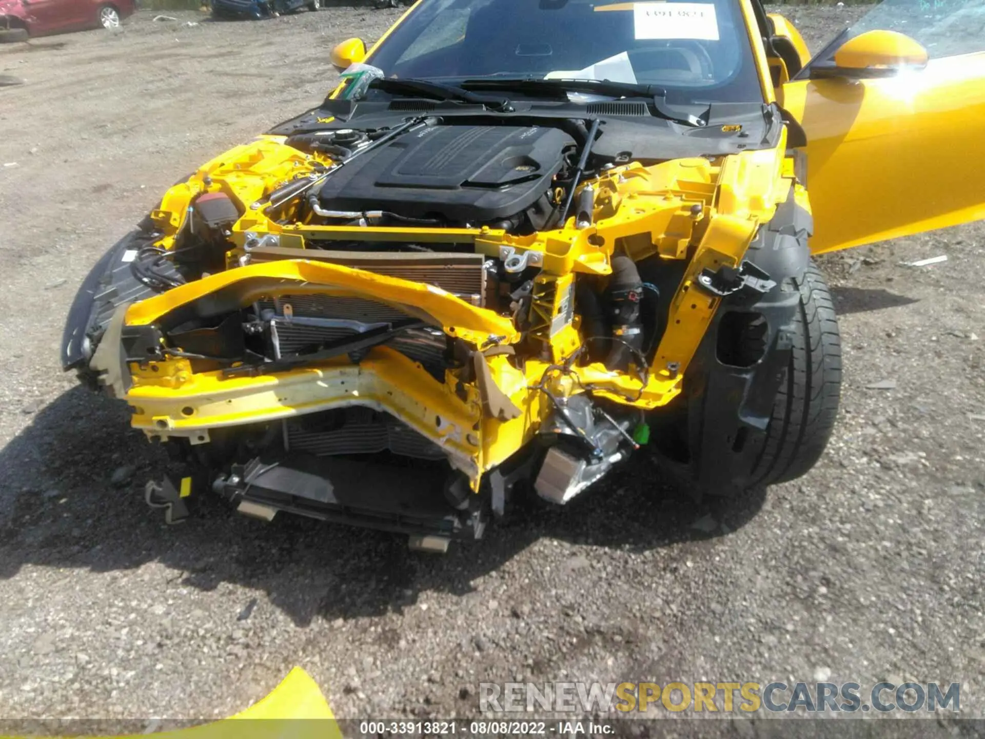 6 fotografías del automóvil dañado SAJDD5GX5MCK75990 JAGUAR F-TYPE 2021