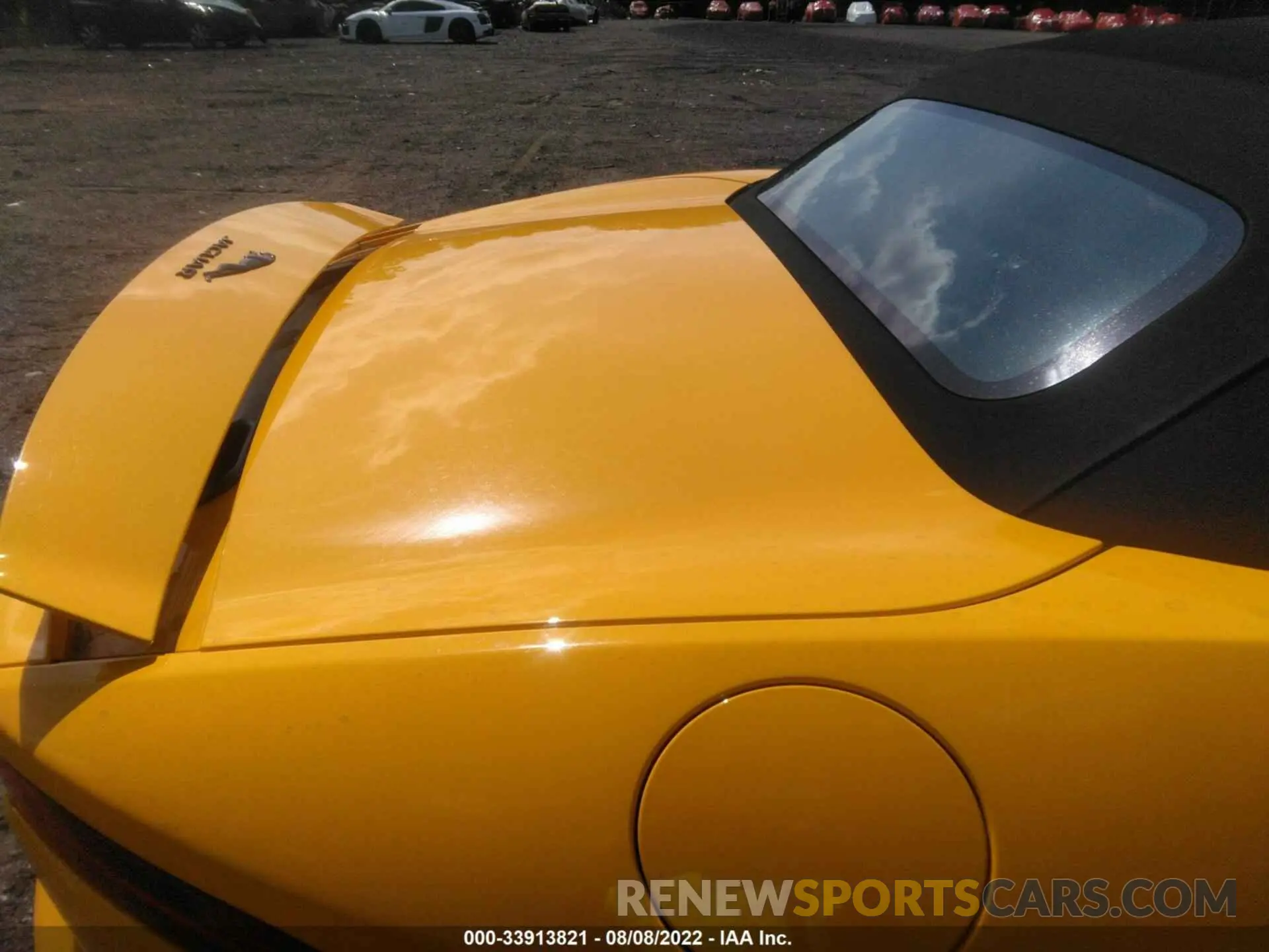 8 fotografías del automóvil dañado SAJDD5GX5MCK75990 JAGUAR F-TYPE 2021