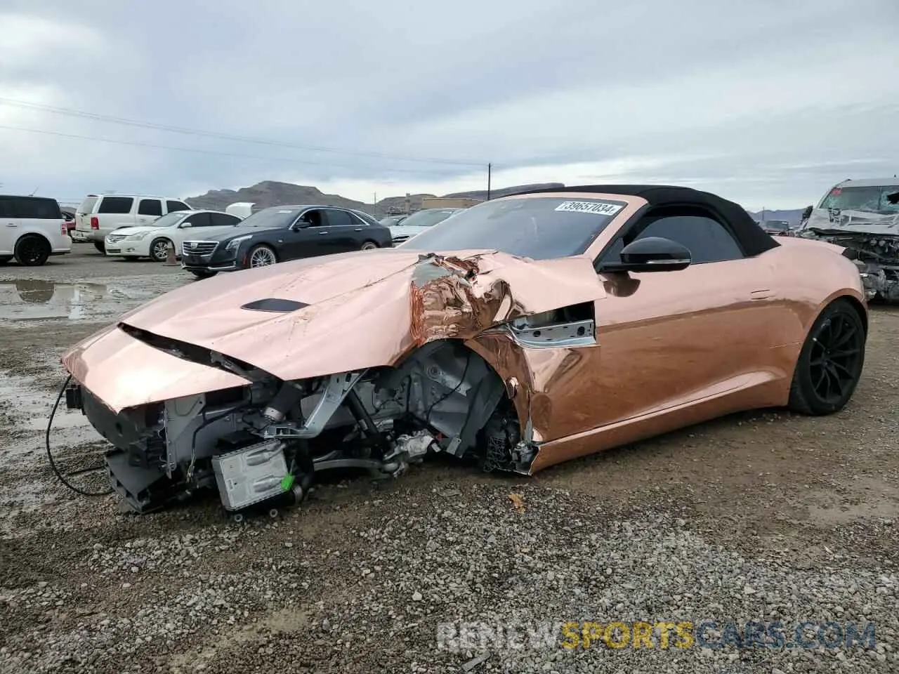 1 fotografías del automóvil dañado SAJDD5GX7MCK73352 JAGUAR F-TYPE 2021