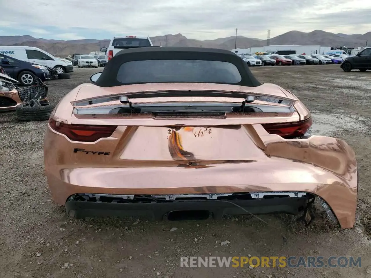 6 fotografías del automóvil dañado SAJDD5GX7MCK73352 JAGUAR F-TYPE 2021