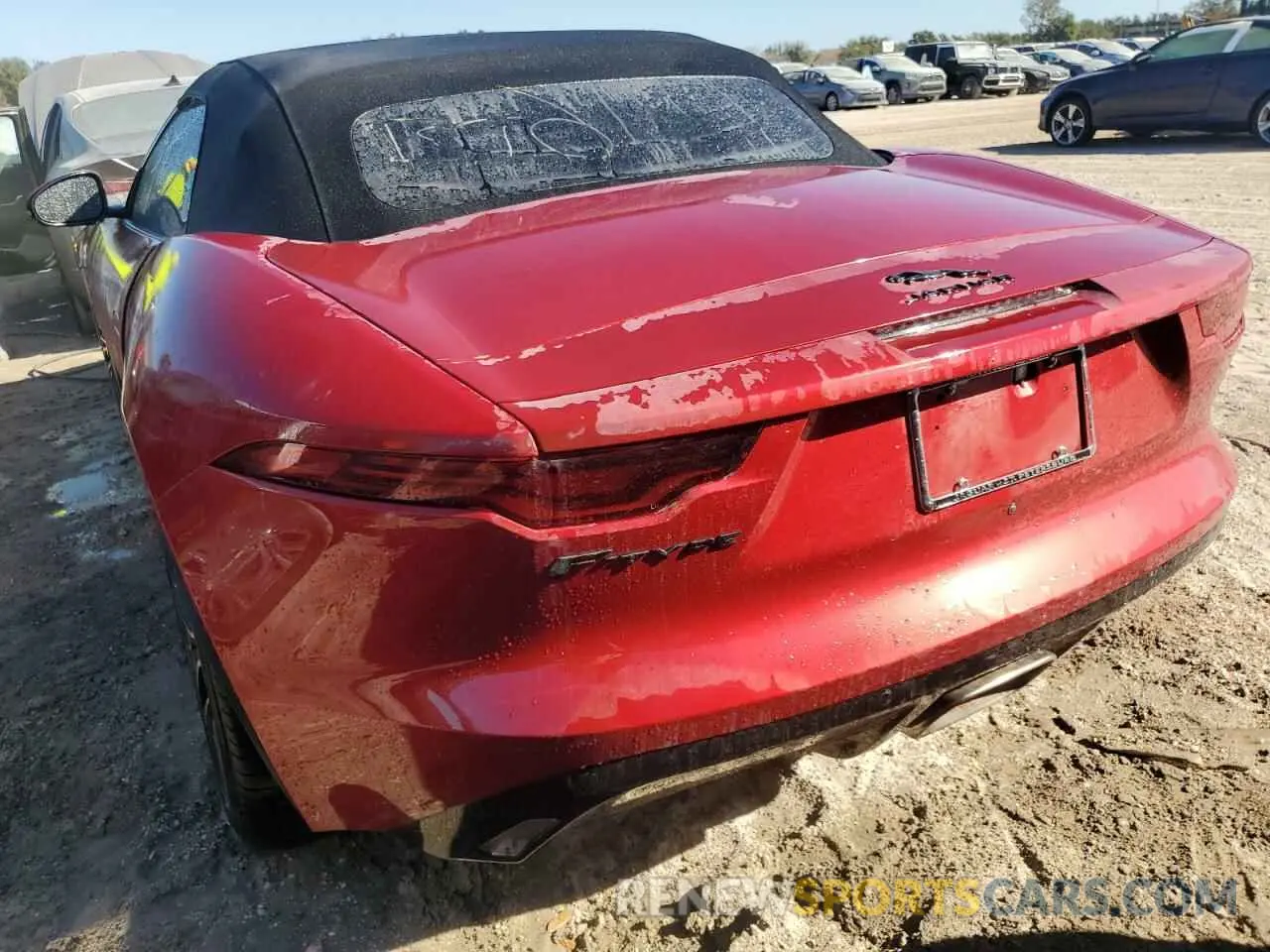 6 fotografías del automóvil dañado SAJDD5GX8MCK74977 JAGUAR F-TYPE 2021