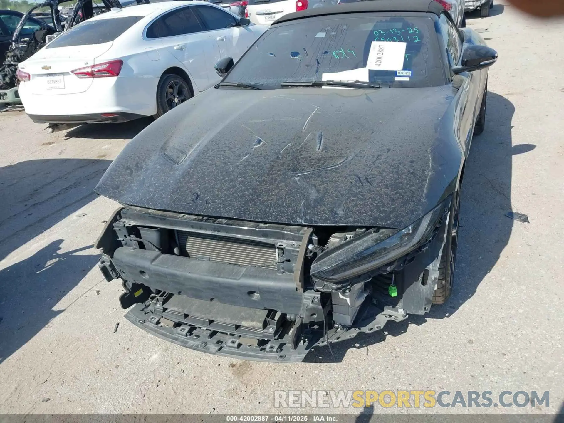 6 fotografías del automóvil dañado SAJDD5GX9MCK74096 JAGUAR F-TYPE 2021