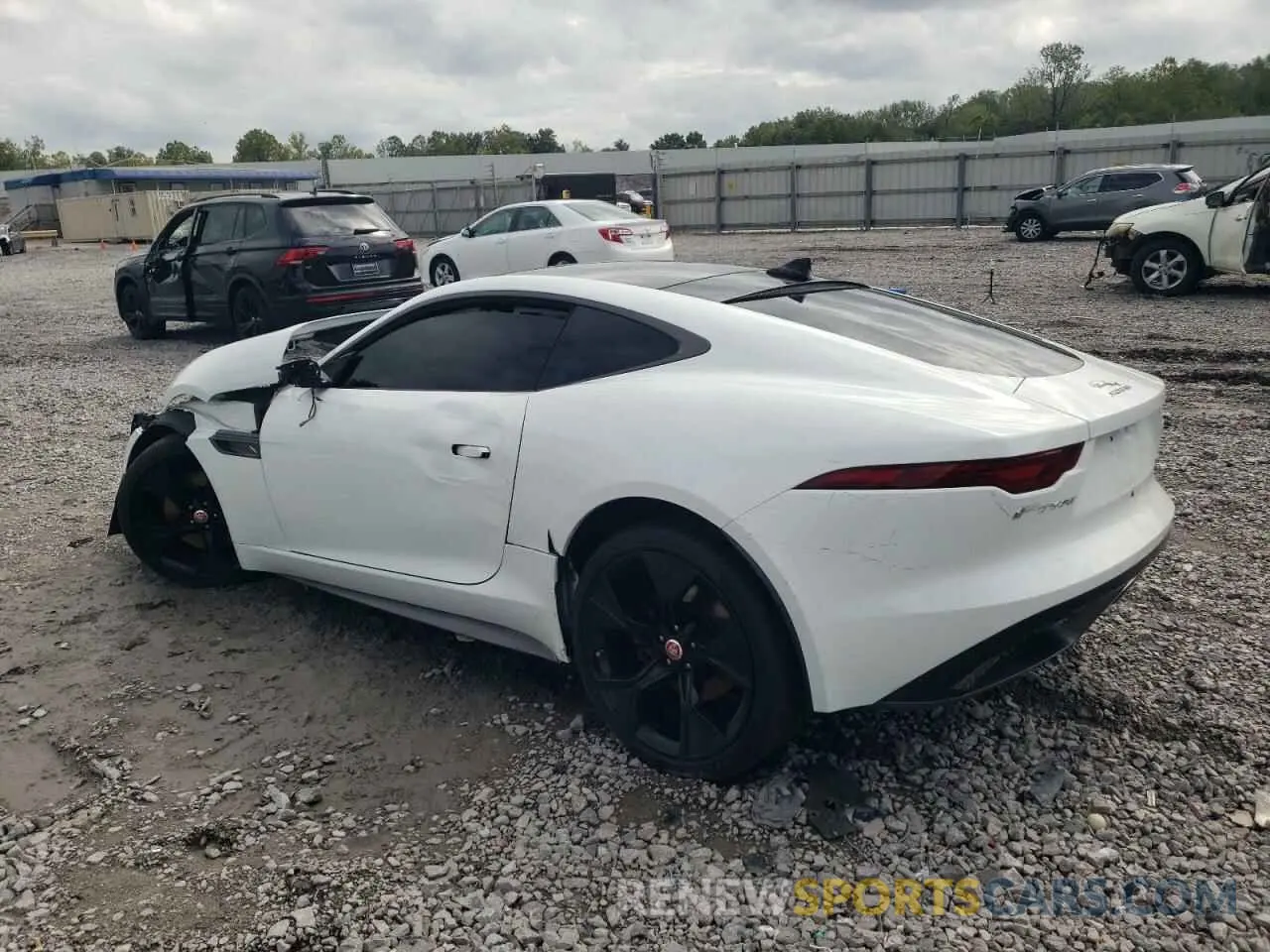 2 fotografías del automóvil dañado SAJDF1GX3MCK72752 JAGUAR F-TYPE 2021