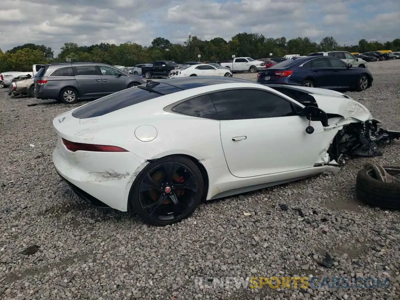 3 fotografías del automóvil dañado SAJDF1GX3MCK72752 JAGUAR F-TYPE 2021