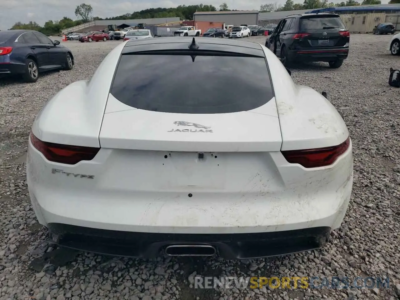 6 fotografías del automóvil dañado SAJDF1GX3MCK72752 JAGUAR F-TYPE 2021