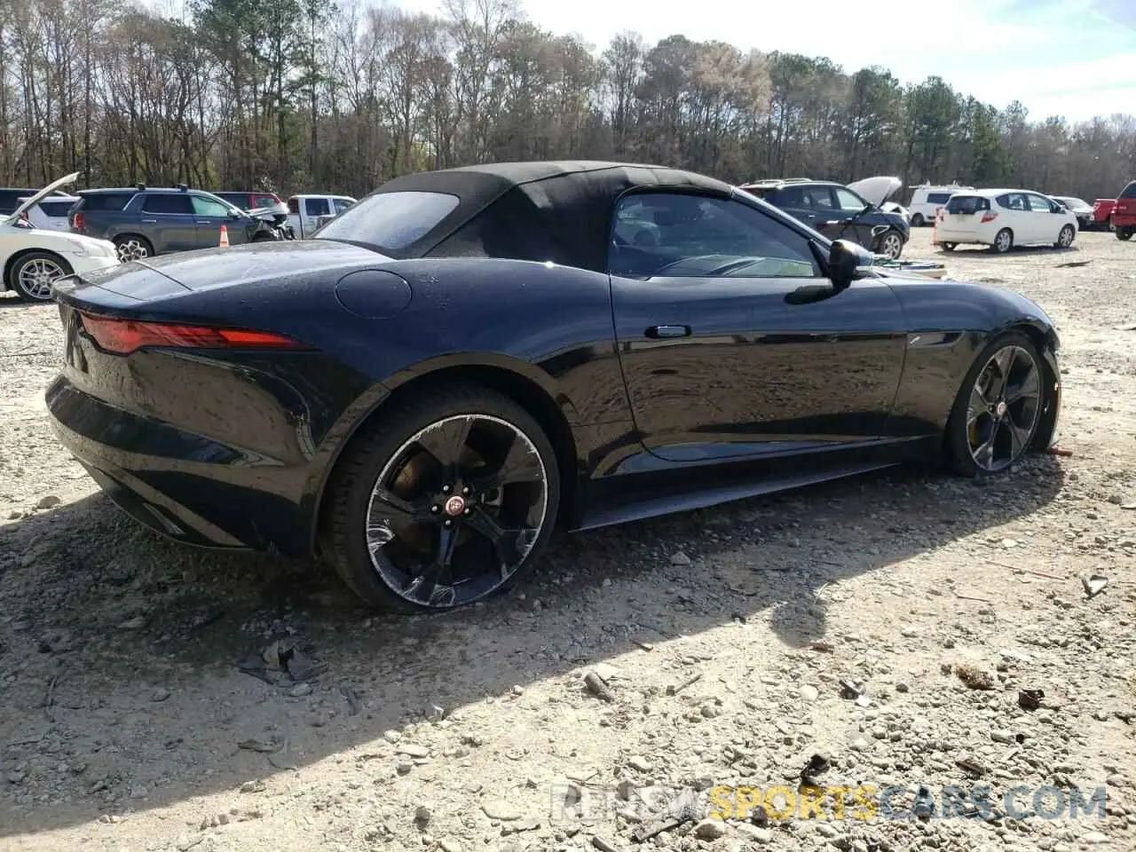 3 fotografías del automóvil dañado SAJDF5GX1MCK73616 JAGUAR F-TYPE 2021