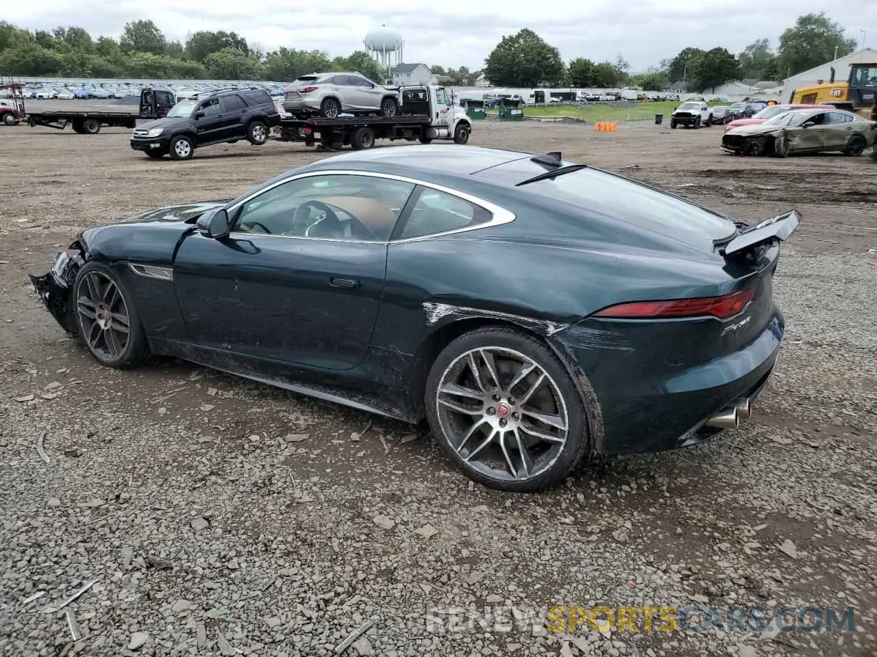 2 fotografías del automóvil dañado SAJD81EE9NCK77449 JAGUAR F-TYPE 2022
