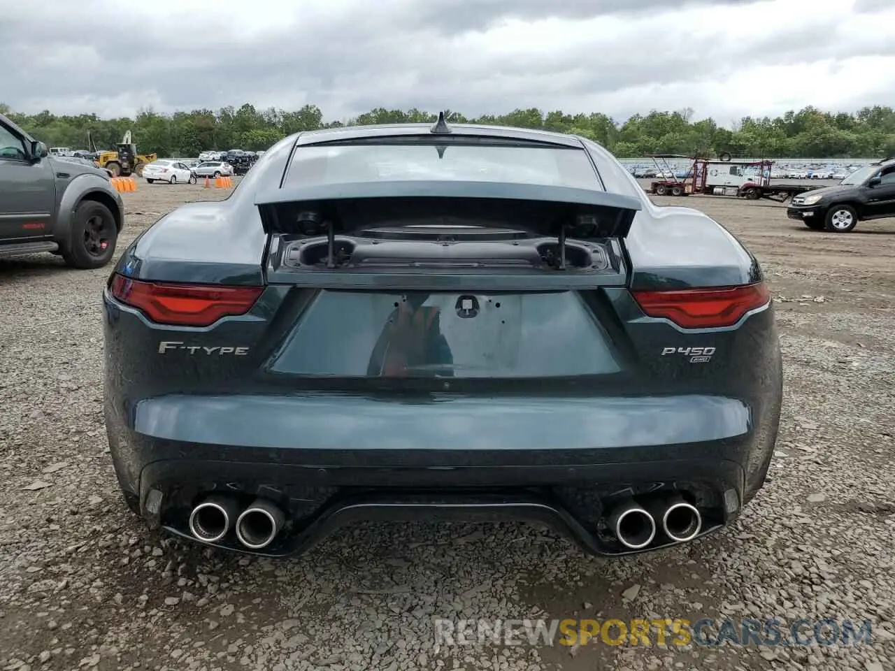 6 fotografías del automóvil dañado SAJD81EE9NCK77449 JAGUAR F-TYPE 2022