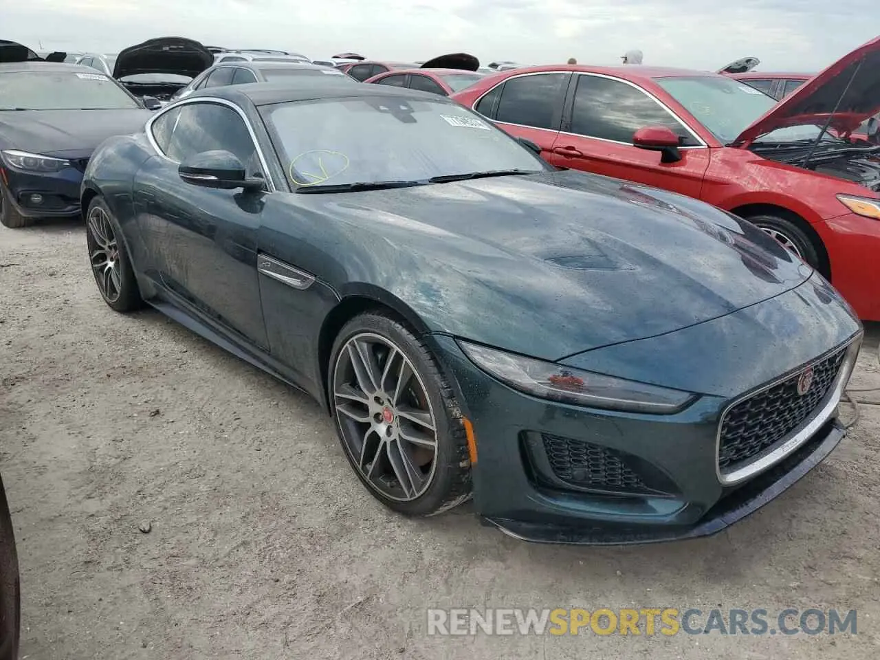 4 fotografías del automóvil dañado SAJD81EE9NCK79315 JAGUAR F-TYPE 2022