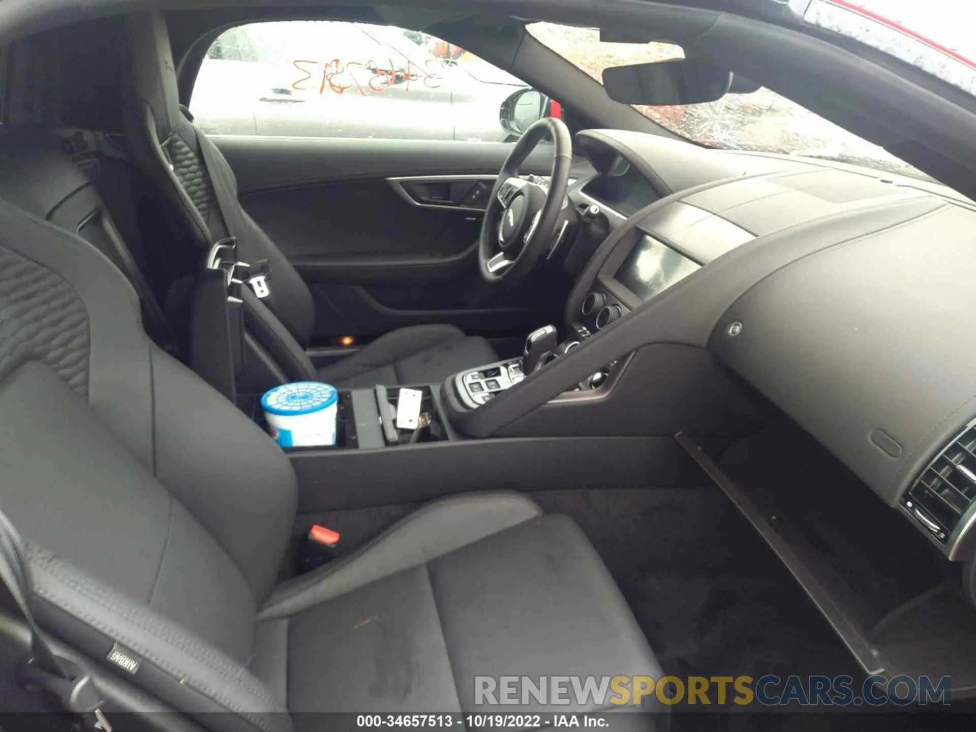 5 fotografías del automóvil dañado SAJD85EE4NCK78743 JAGUAR F-TYPE 2022