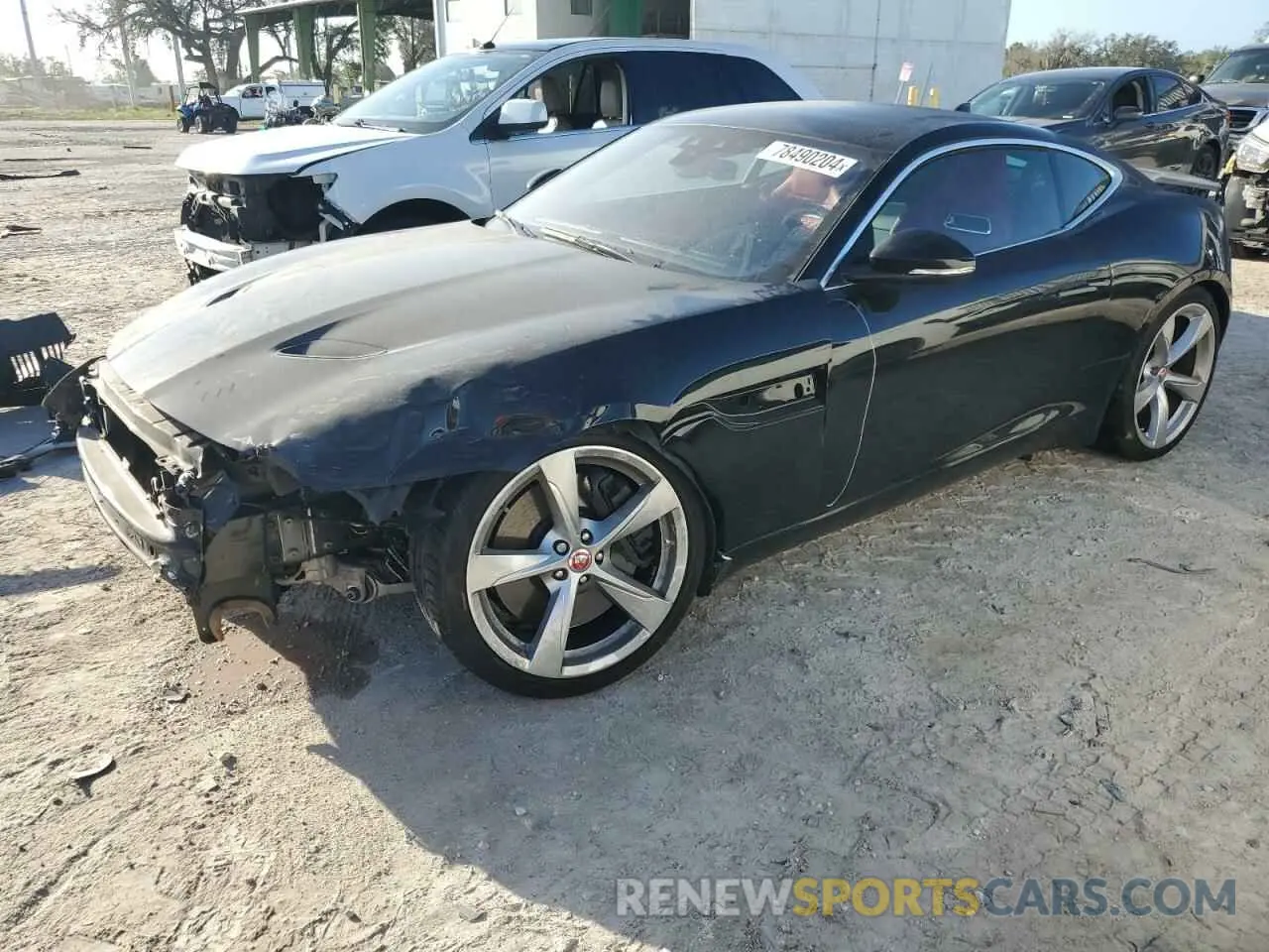 1 fotografías del automóvil dañado SAJDD1EE8NCK78426 JAGUAR F-TYPE 2022