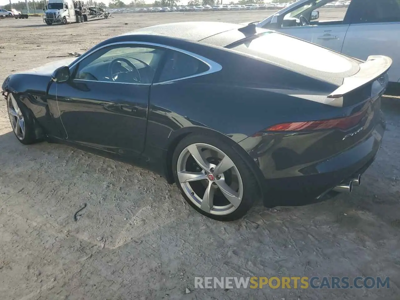 2 fotografías del automóvil dañado SAJDD1EE8NCK78426 JAGUAR F-TYPE 2022