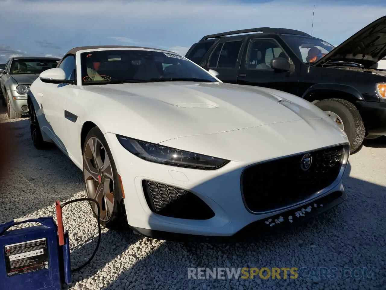 3 fotografías del automóvil dañado SAJDD5EE0NCK78542 JAGUAR F-TYPE 2022