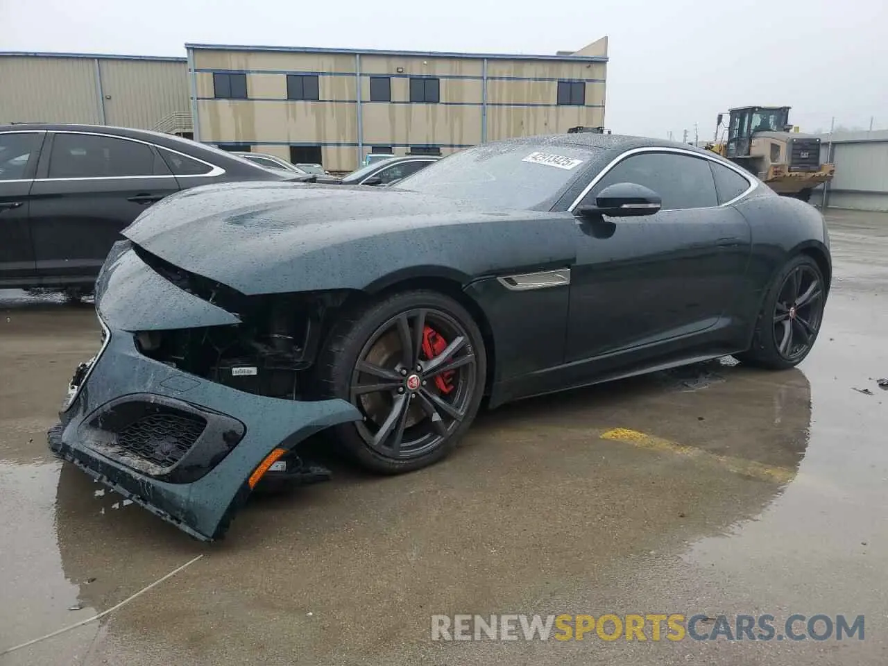 1 fotografías del automóvil dañado SAJD51FE2PCK80557 JAGUAR F-TYPE 2023