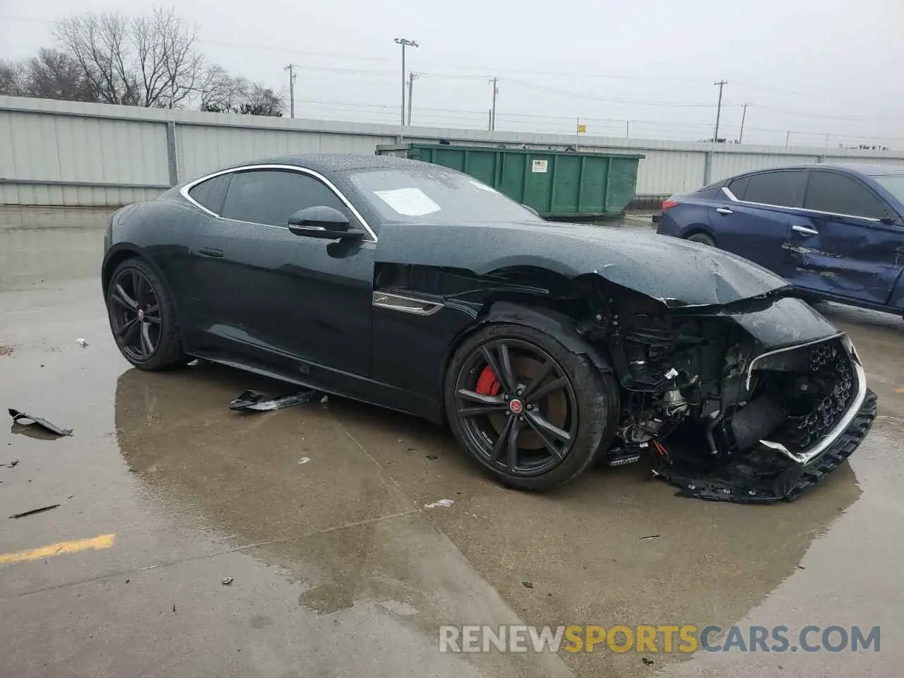 4 fotografías del automóvil dañado SAJD51FE2PCK80557 JAGUAR F-TYPE 2023