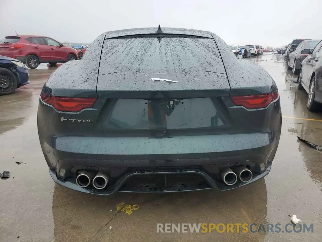6 fotografías del automóvil dañado SAJD51FE2PCK80557 JAGUAR F-TYPE 2023