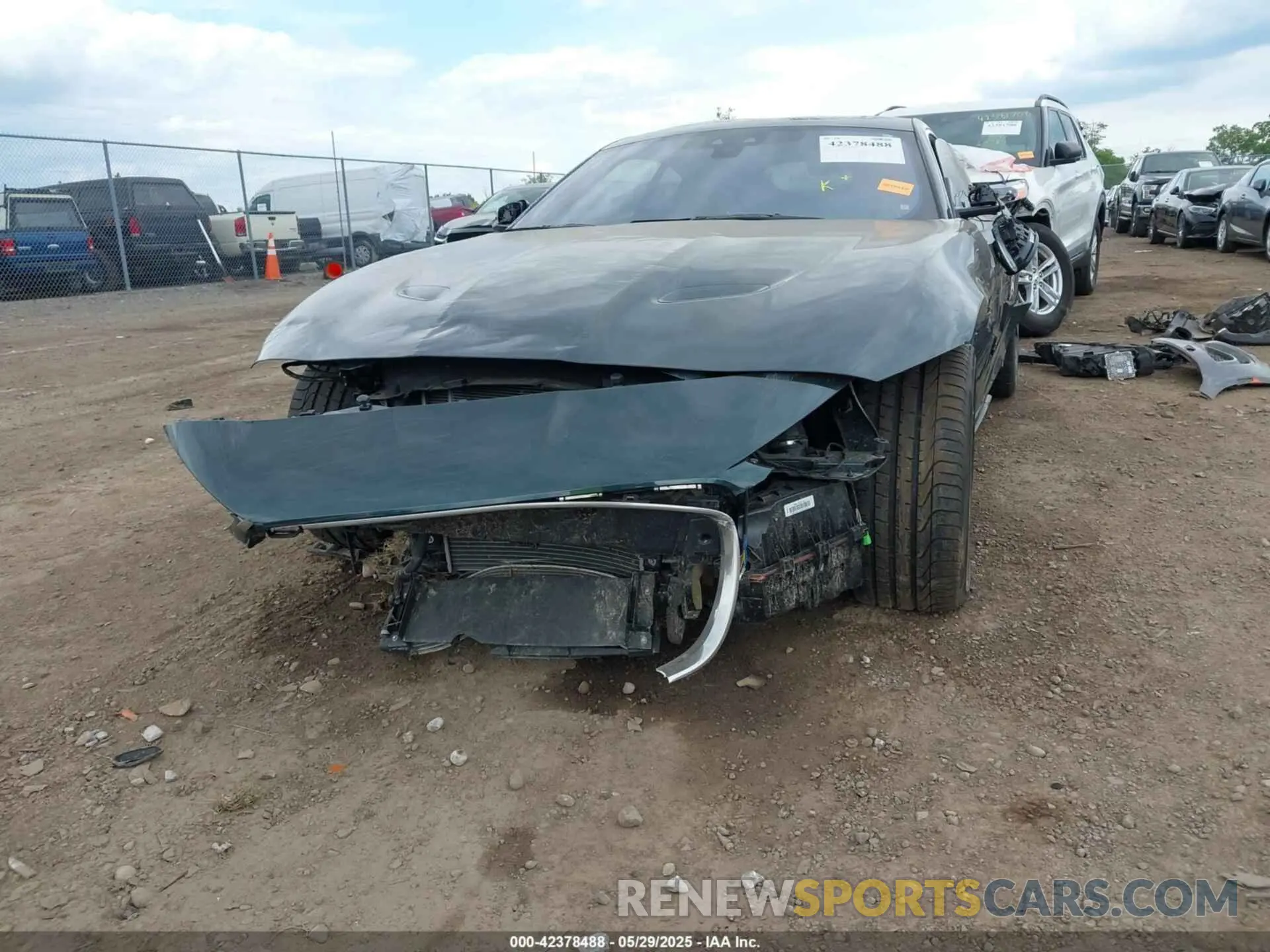 6 fotografías del automóvil dañado SAJD81EE3PCK82603 JAGUAR F-TYPE 2023