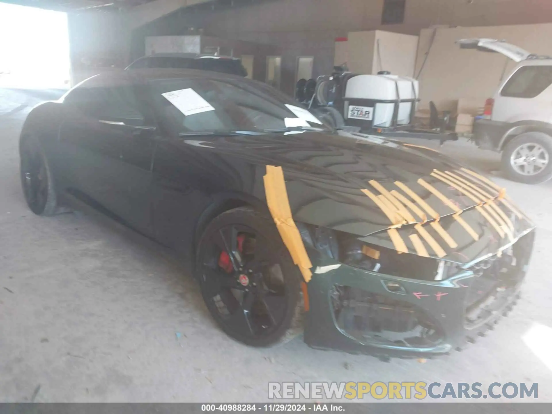1 fotografías del automóvil dañado SAJDD1EE4PCK80533 JAGUAR F-TYPE 2023