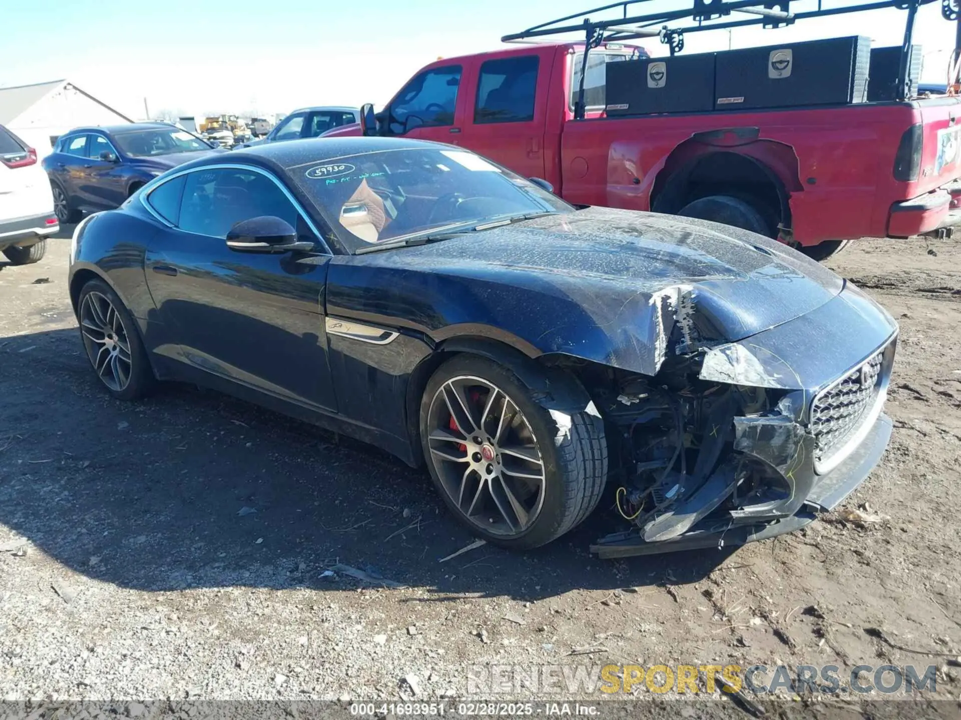 1 fotografías del automóvil dañado SAJDD1EE7PCK80526 JAGUAR F-TYPE 2023