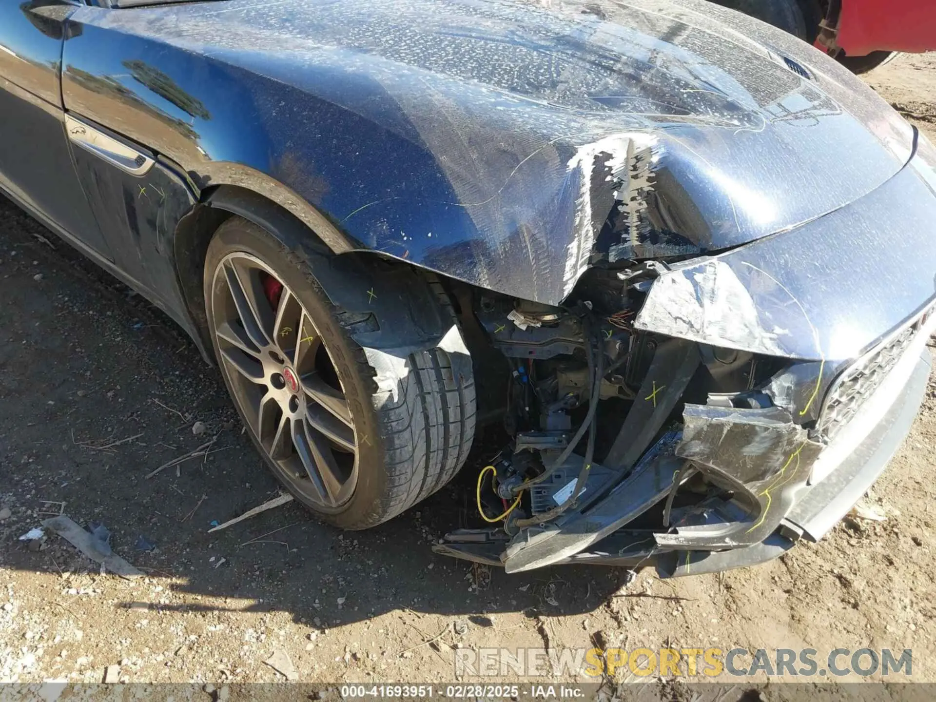 6 fotografías del automóvil dañado SAJDD1EE7PCK80526 JAGUAR F-TYPE 2023