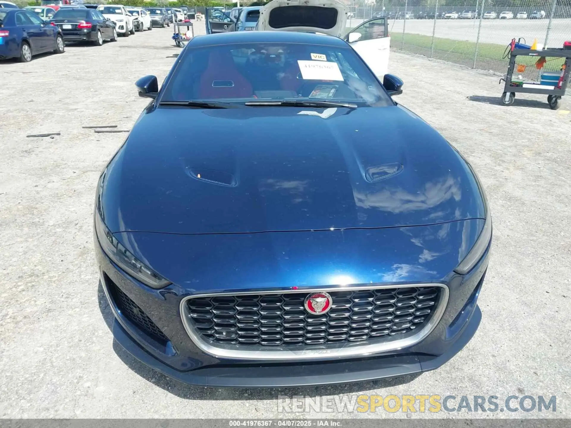 6 fotografías del automóvil dañado SAJDD1EE9PCK79877 JAGUAR F-TYPE 2023