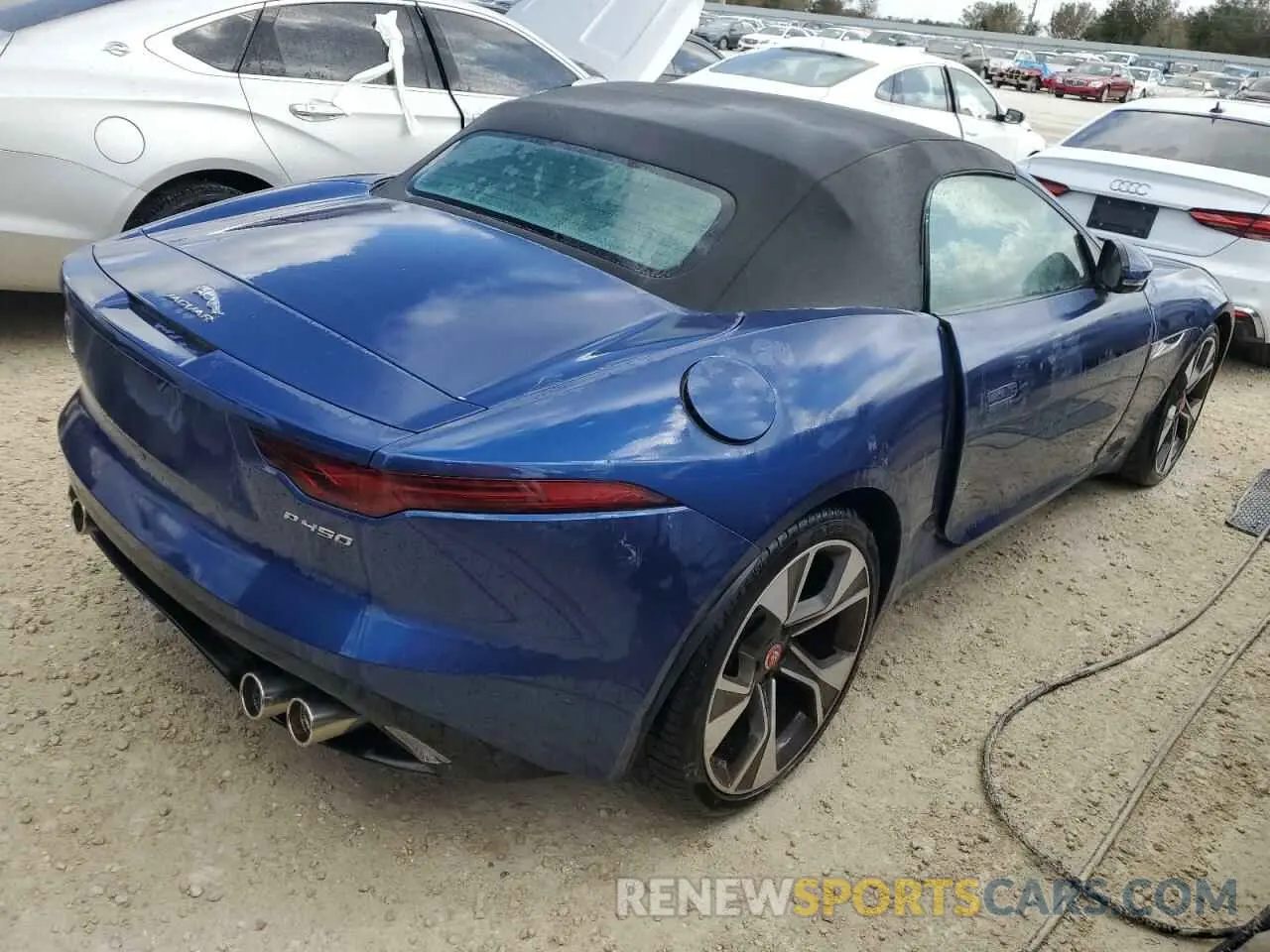 3 fotografías del automóvil dañado SAJDD5EE1PCK82487 JAGUAR F-TYPE 2023