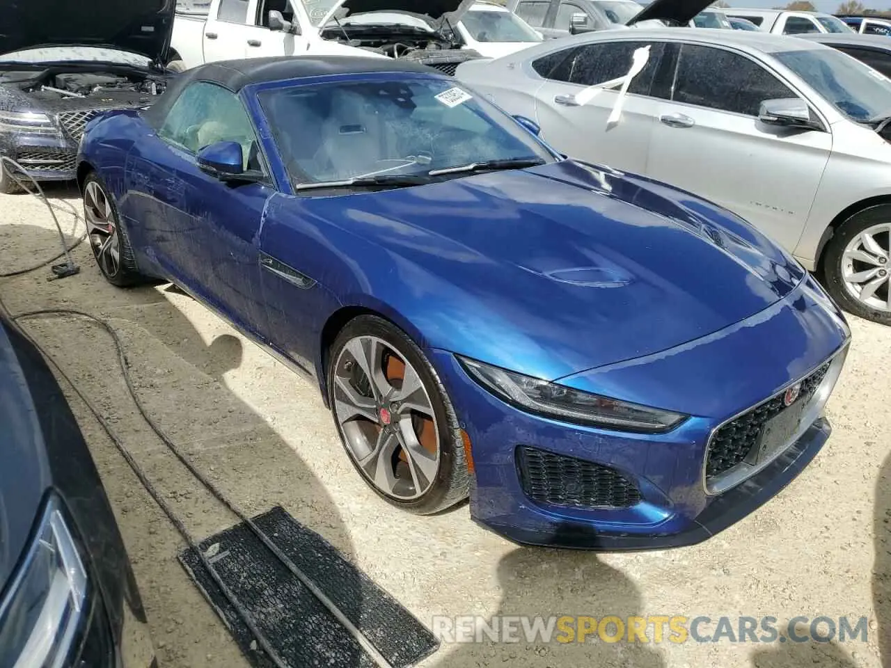 4 fotografías del automóvil dañado SAJDD5EE1PCK82487 JAGUAR F-TYPE 2023