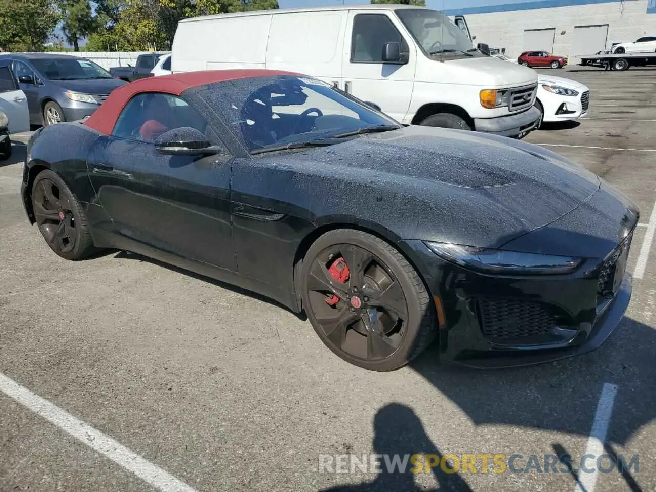 4 fotografías del automóvil dañado SAJDD5EE6PCK83084 JAGUAR F-TYPE 2023