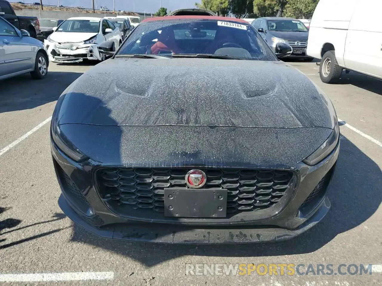 5 fotografías del automóvil dañado SAJDD5EE6PCK83084 JAGUAR F-TYPE 2023