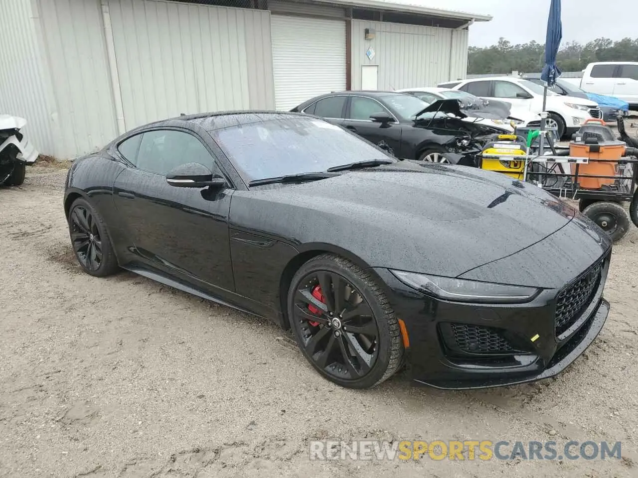 4 fotografías del automóvil dañado SAJDF1EE3RCK85266 JAGUAR F-TYPE 2024