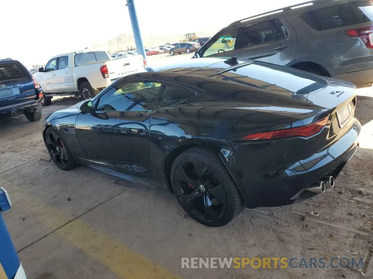 2 fotografías del automóvil dañado SAJDV1EE0RCK85308 JAGUAR F-TYPE 75 2024