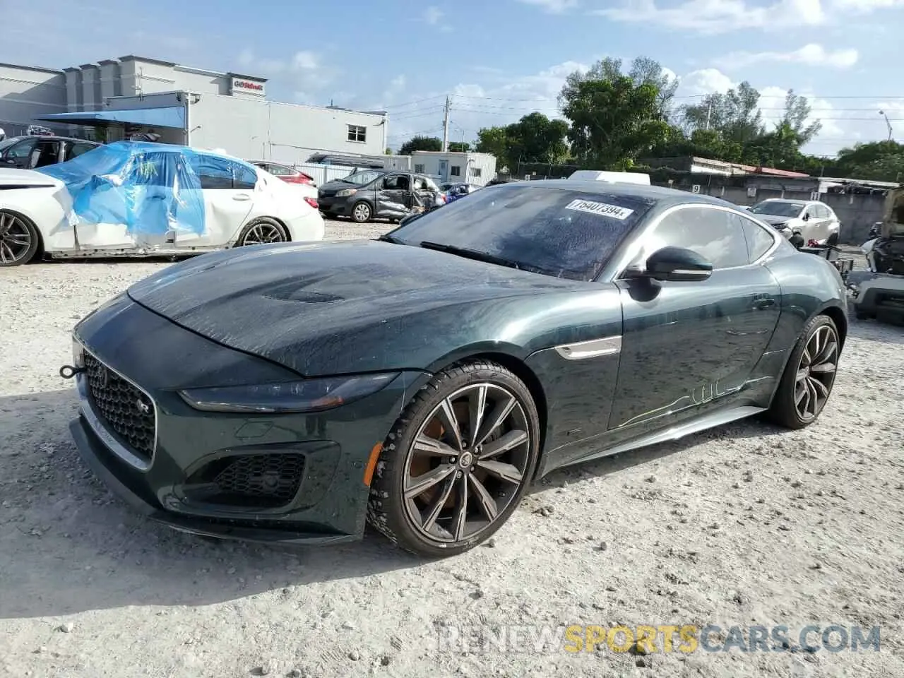1 fotografías del automóvil dañado SAJD51FE9RCK86827 JAGUAR F-TYPE R75 2024