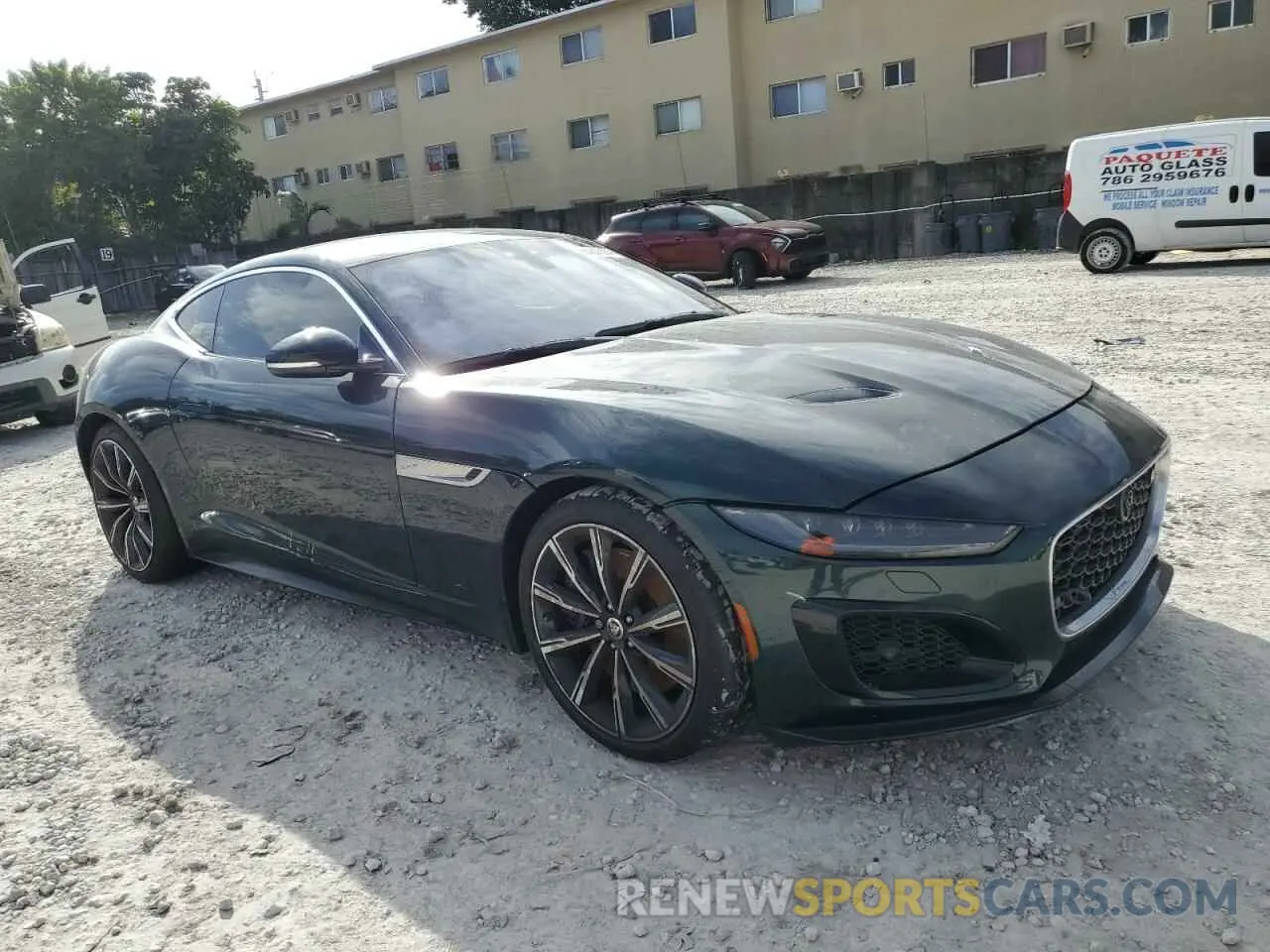 4 fotografías del automóvil dañado SAJD51FE9RCK86827 JAGUAR F-TYPE R75 2024