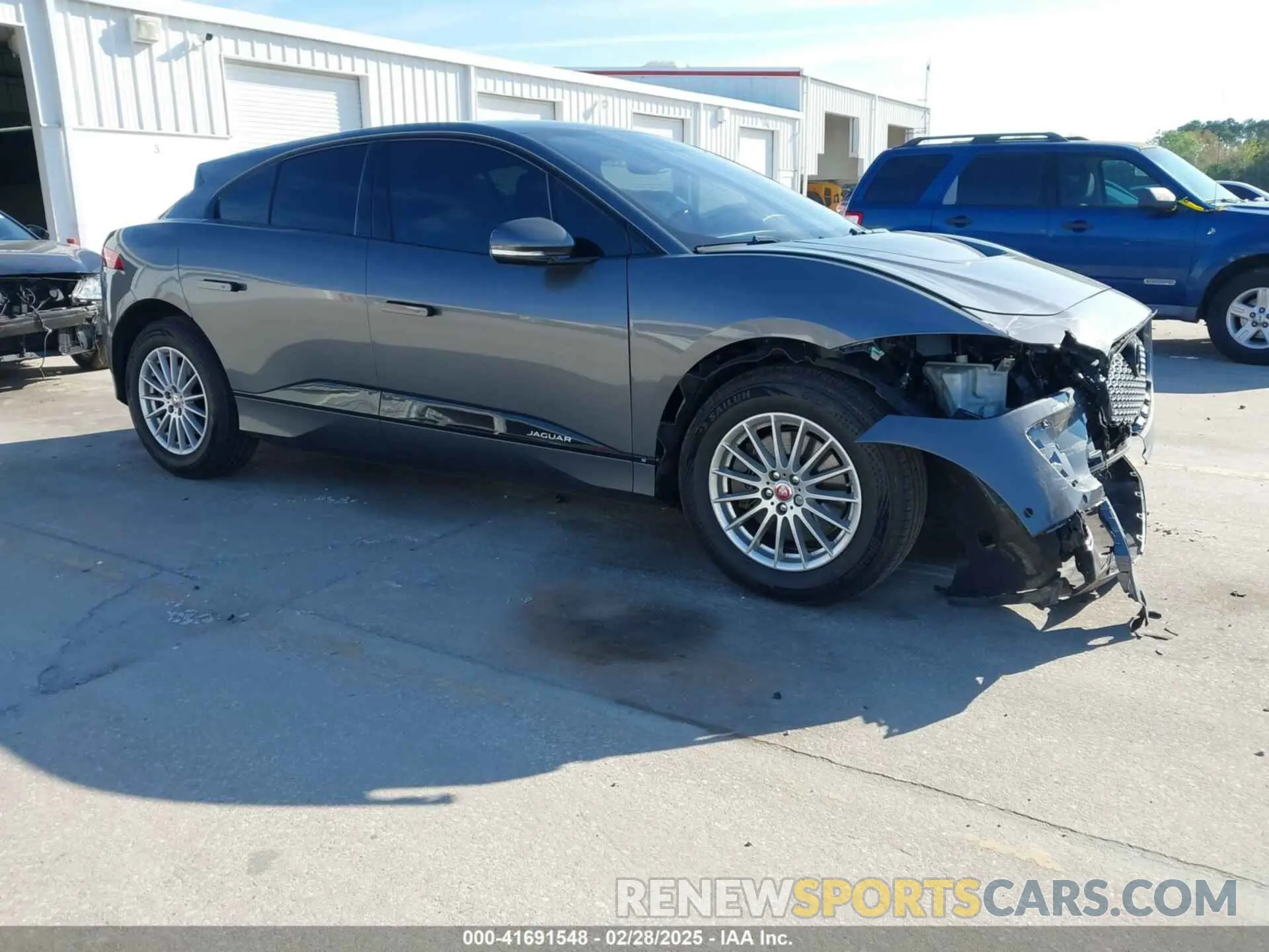 1 fotografías del automóvil dañado SADHB2S12K1F72772 JAGUAR I-PACE 2019