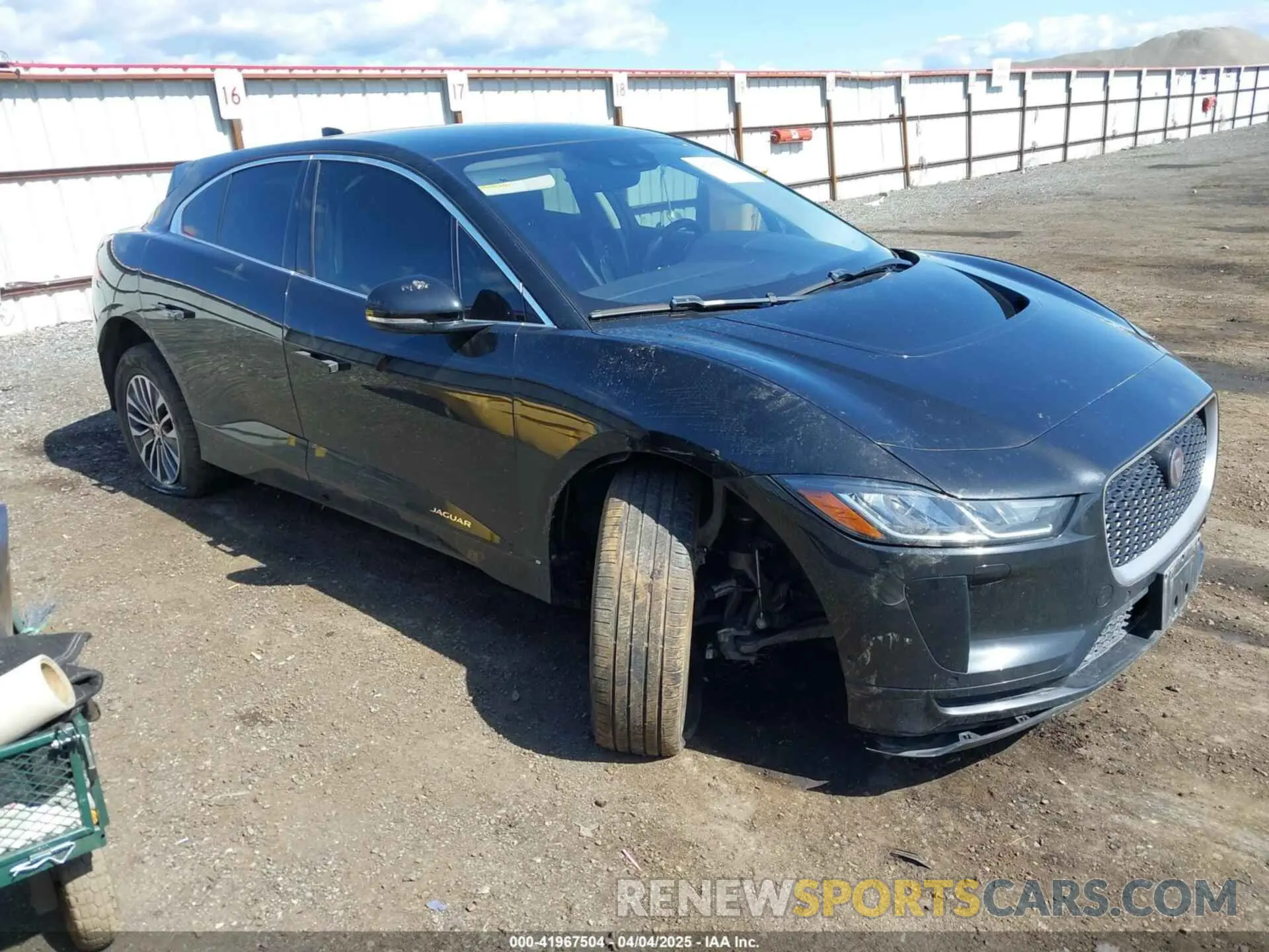 1 fotografías del automóvil dañado SADHB2S17K1F66451 JAGUAR I-PACE 2019