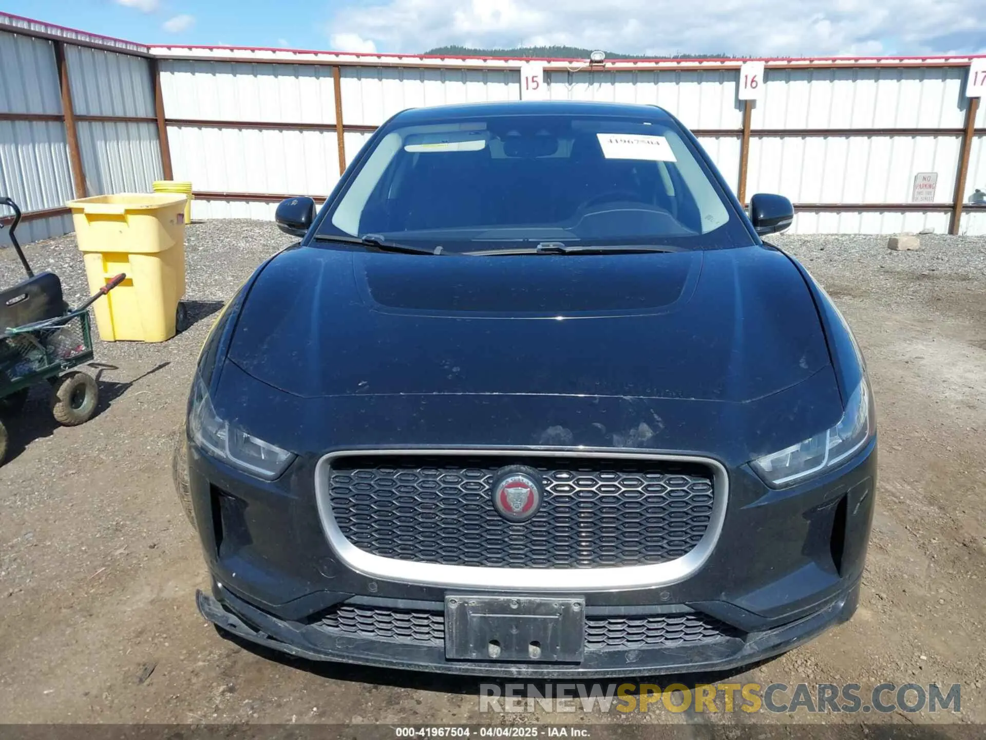 11 fotografías del automóvil dañado SADHB2S17K1F66451 JAGUAR I-PACE 2019